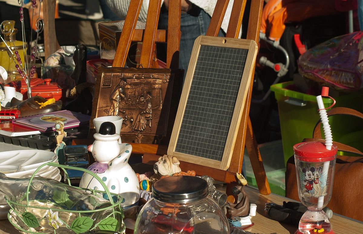 Floh-und Tauschmarkt am Marktplatz 