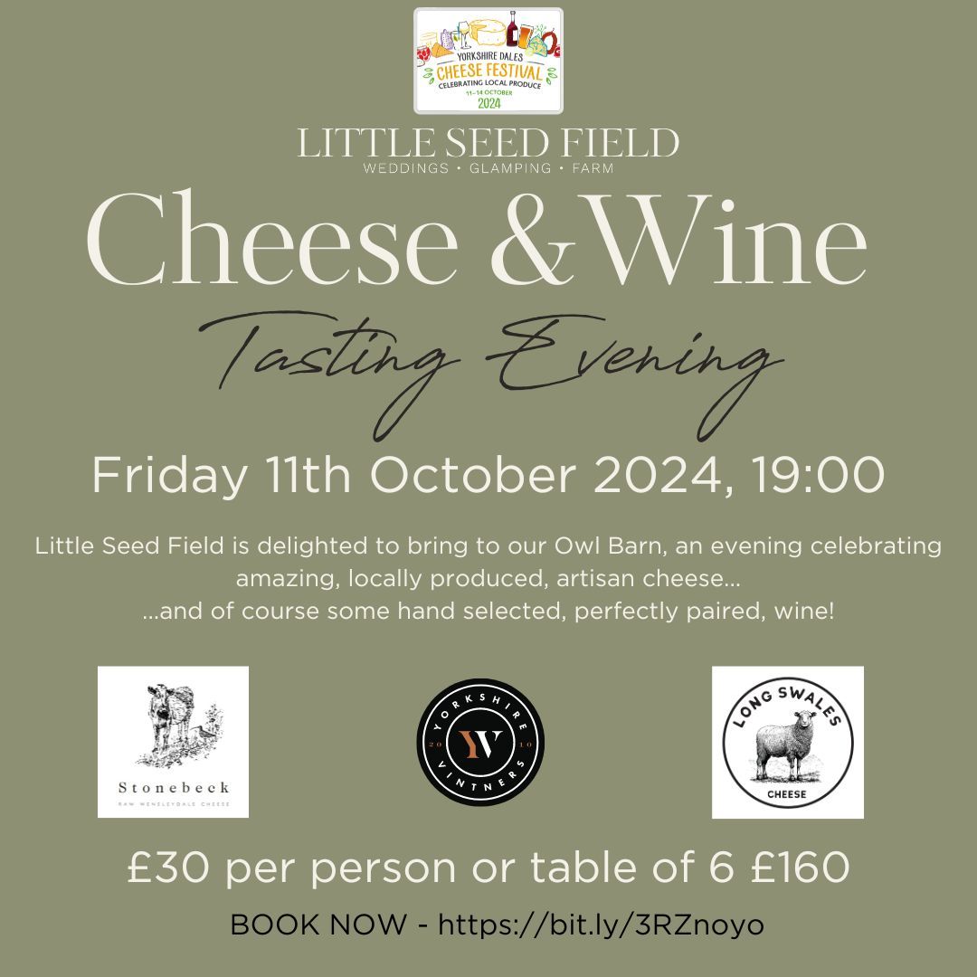 'Meet the Maker' Cheese and Wine Tasting Evening