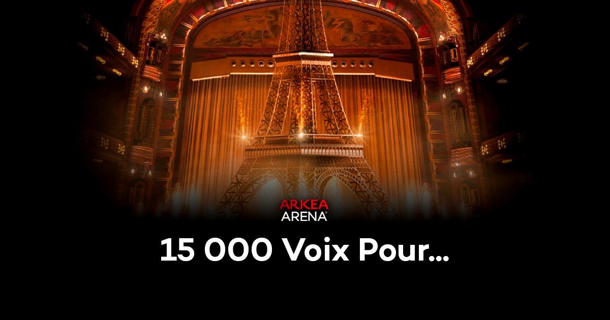 15 000 Voix Pour Les Plus Belles Chansons Fran\u00e7aises - Concert