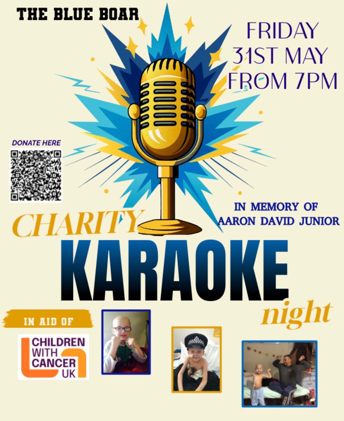 Charity karaoke night 