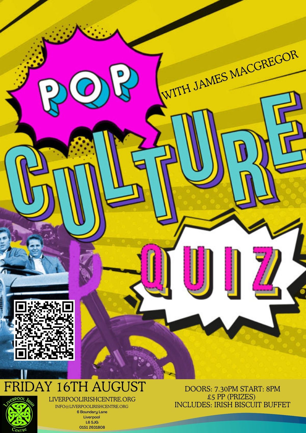 Pop Culture Quiz with James MacGregor 