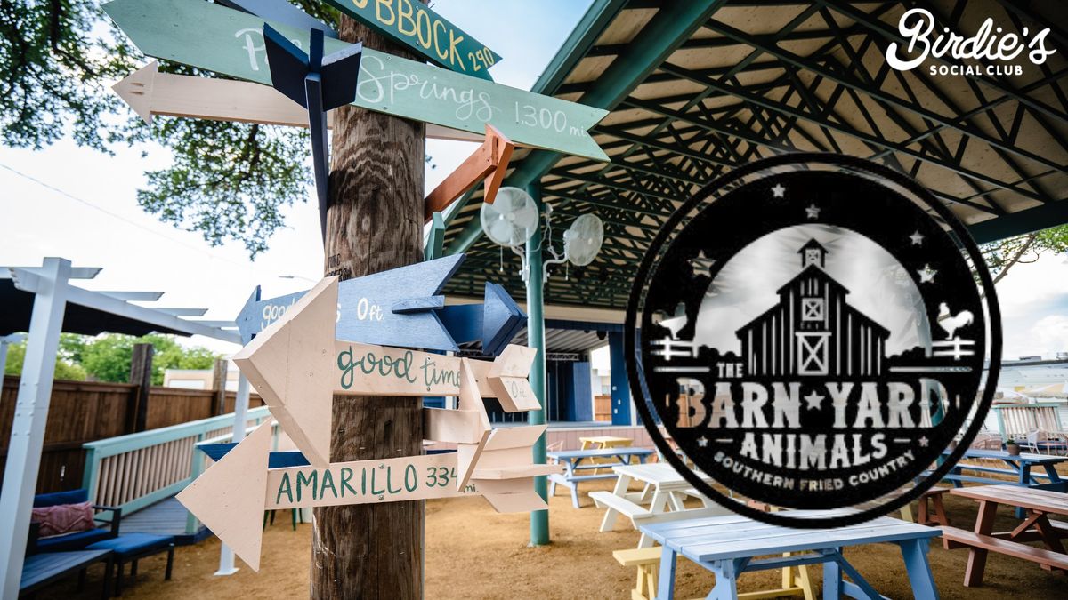 Barnyard Animals Live @ Birdie's 