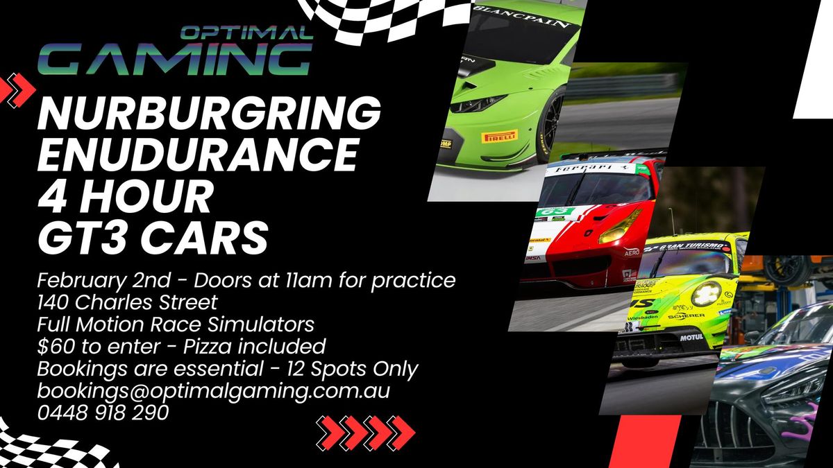 Optimal Gaming Nurburgring Endurance Race - 2nd February