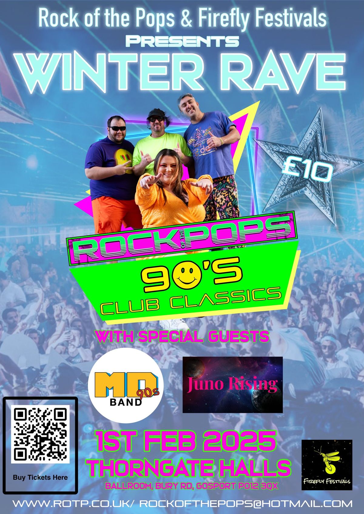 Rock of the Pops & Firefly Festivals Presents - Winter Rave 2025