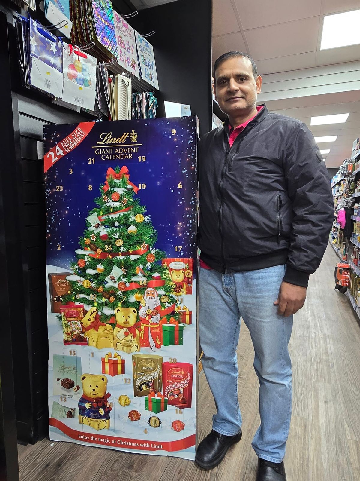 Lindt Giant Advent Calendar Raffle