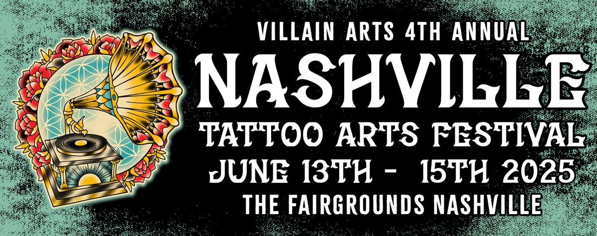 Nashville Tattoo Arts Festival - 3 Day Pass