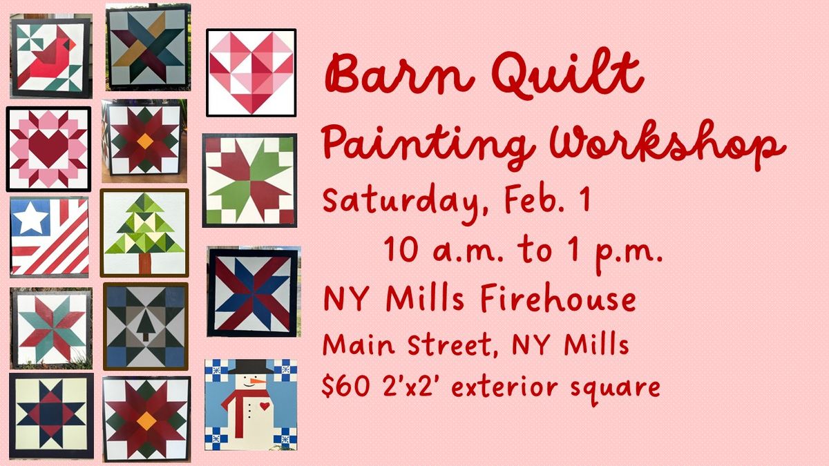 Barn Quilt Painting Workshop