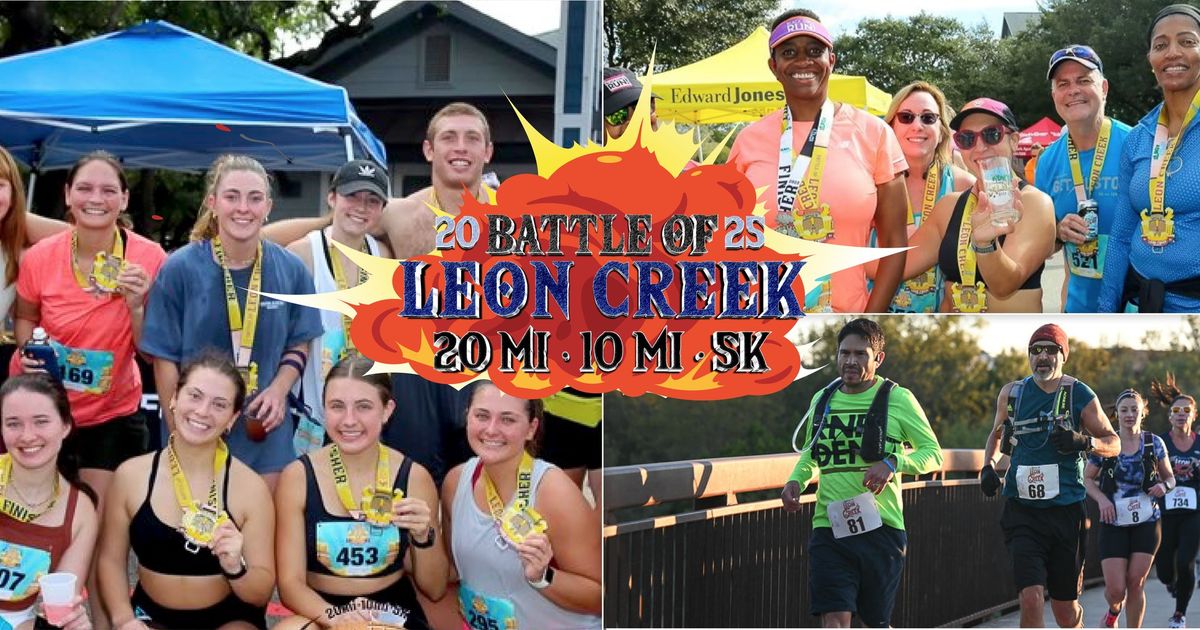 Battle of Leon Creek 20m, 10m, and 5k 2025