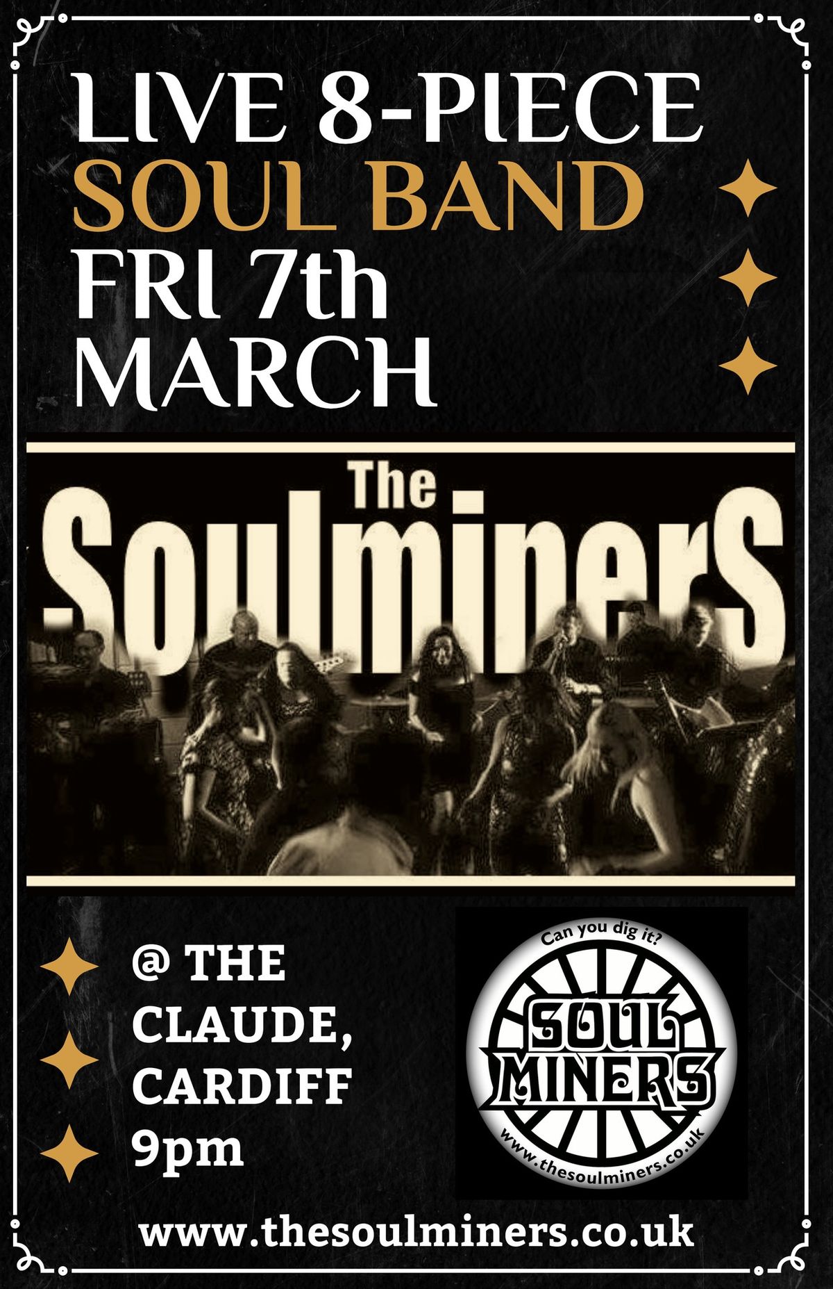 The Soul Miners - Live @ The Claude, Cardiff