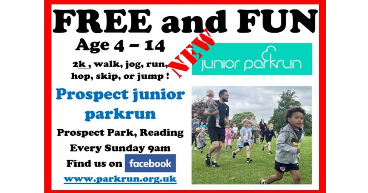 FREE! Prospect junior parkrun (age 4 - 14)
