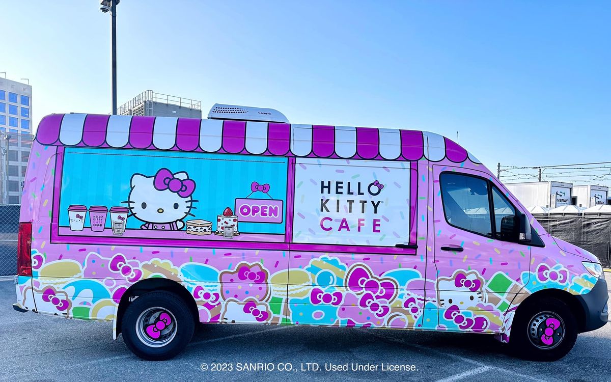 Hello Kitty Cafe Truck Cali - San Diego Comic Con