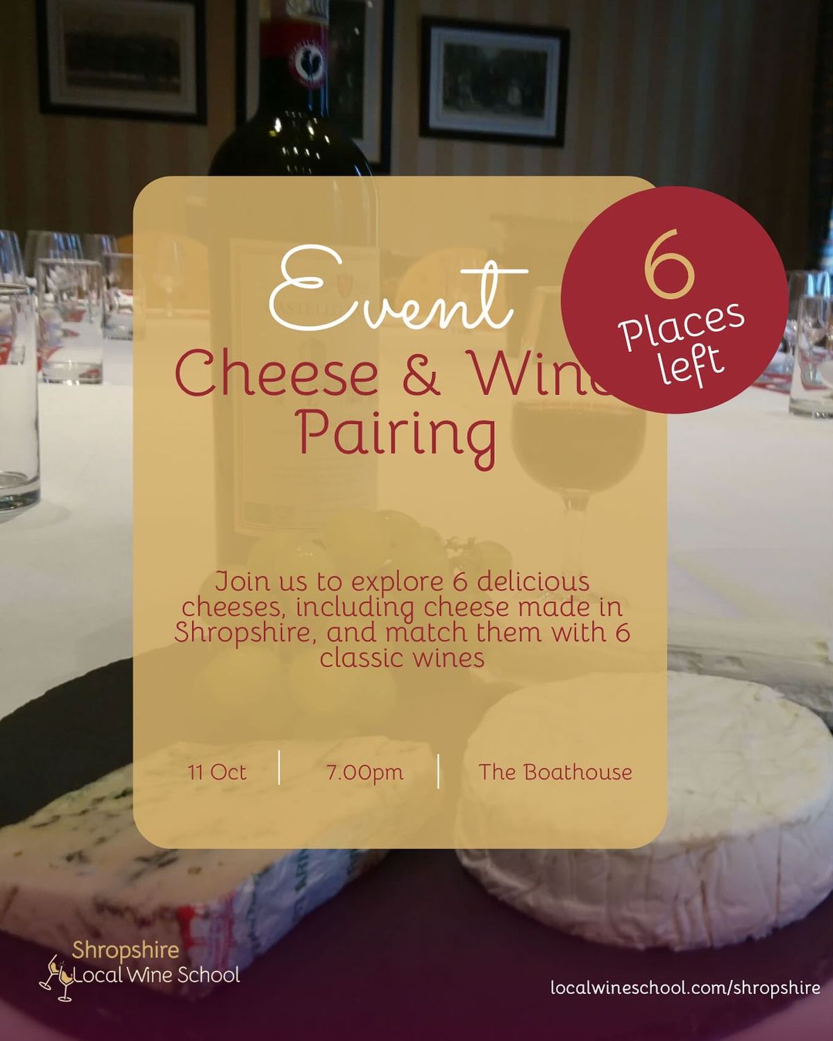 Cheese & Wine Pairing