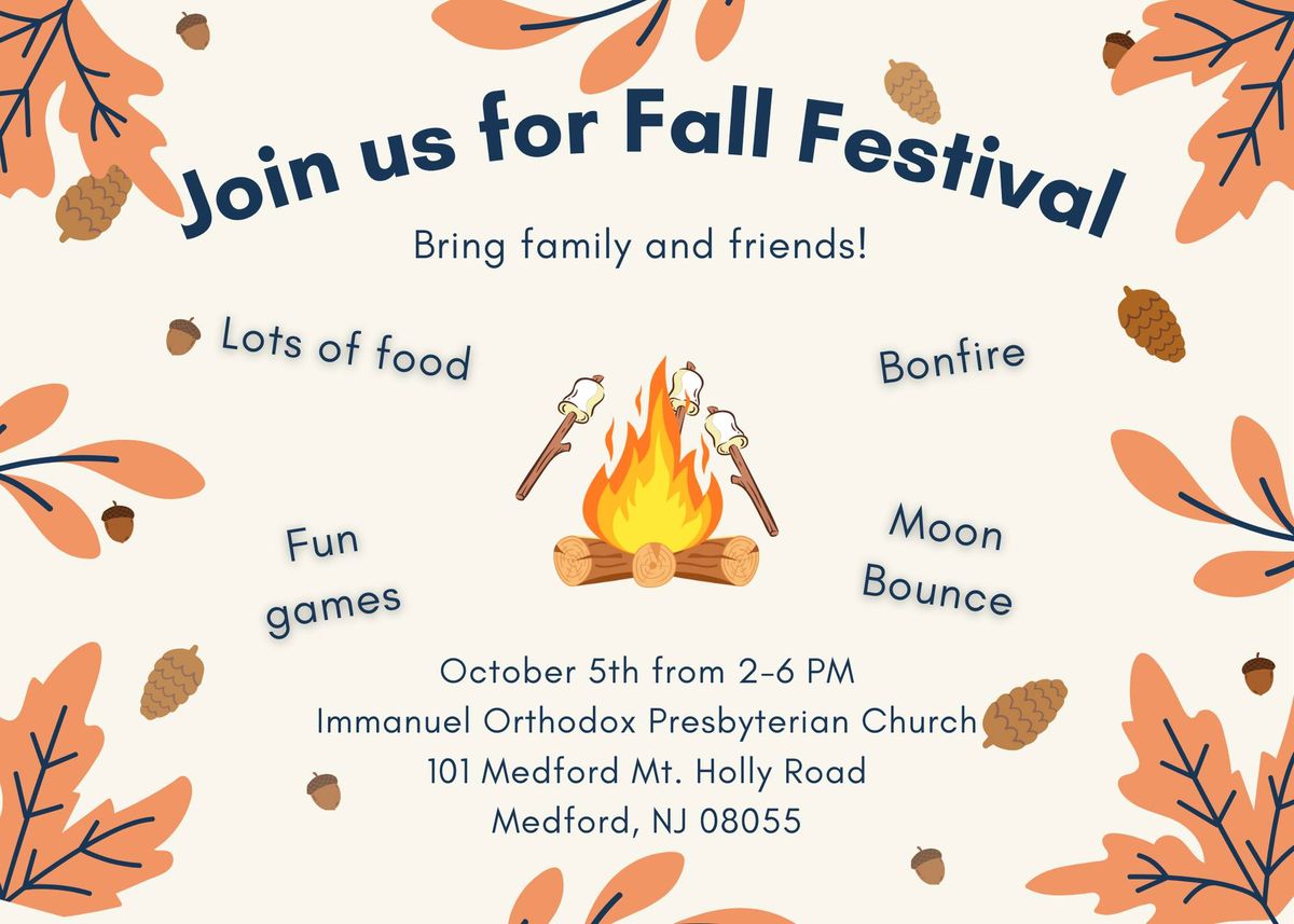 Fall Festival at Immanuel