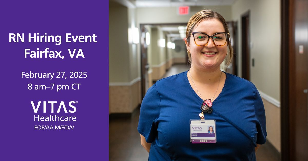 Fairfax, VA | RN Hiring Event