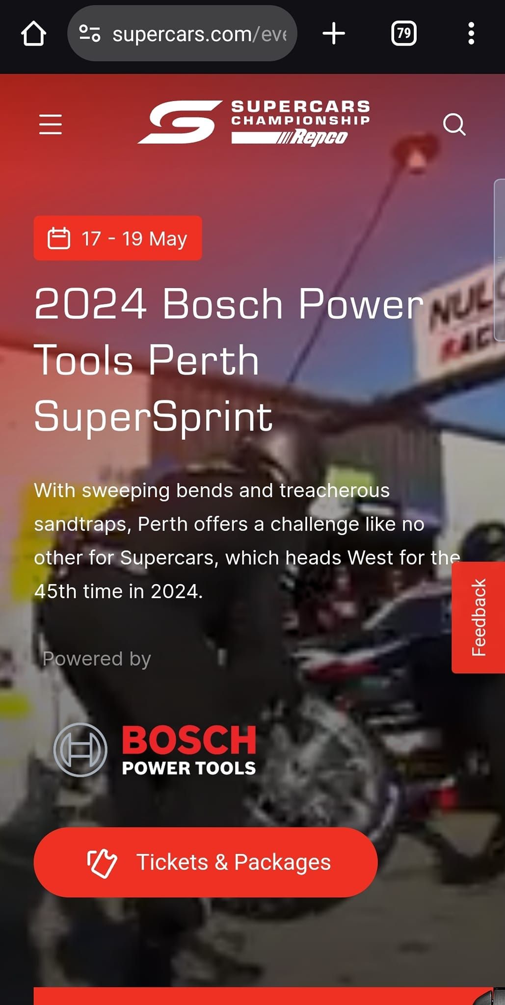 2024 Repco Supercars Championship Perth SuperSprint