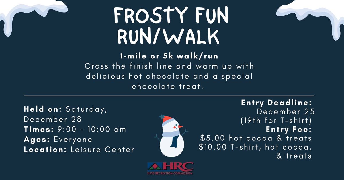 Frosty Fun Run\/Walk