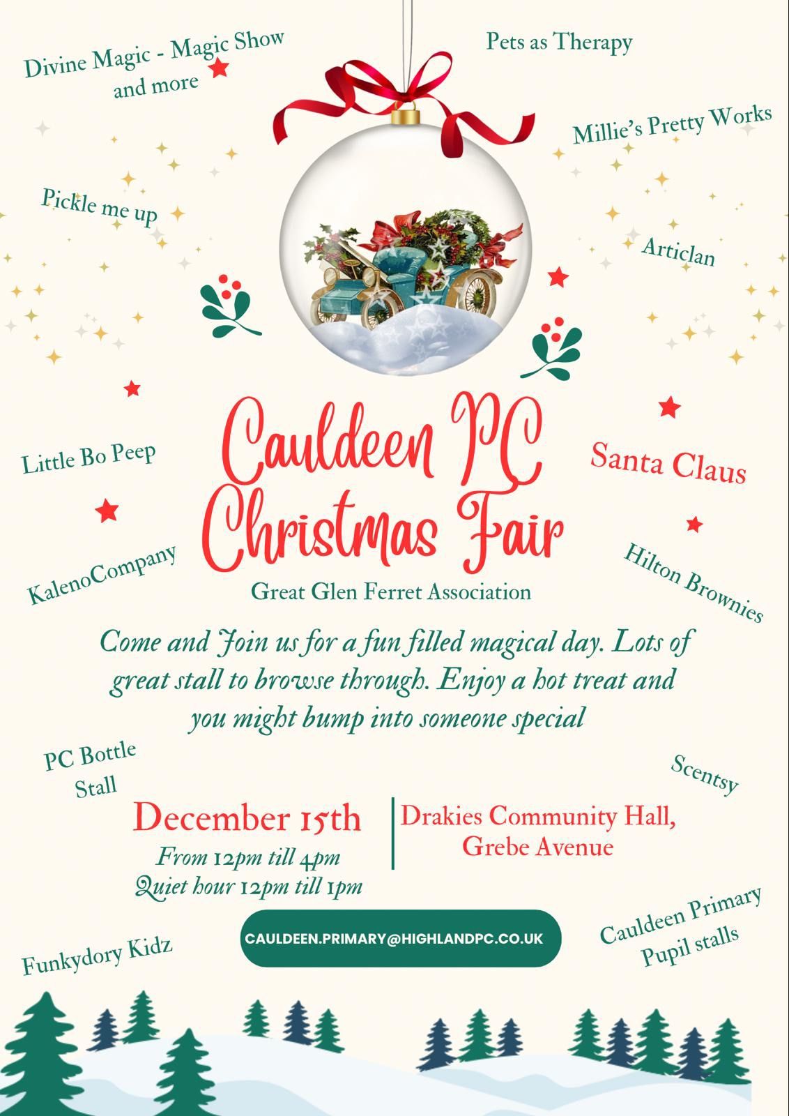 Cauldeen Primary PTC Christmas Fair 