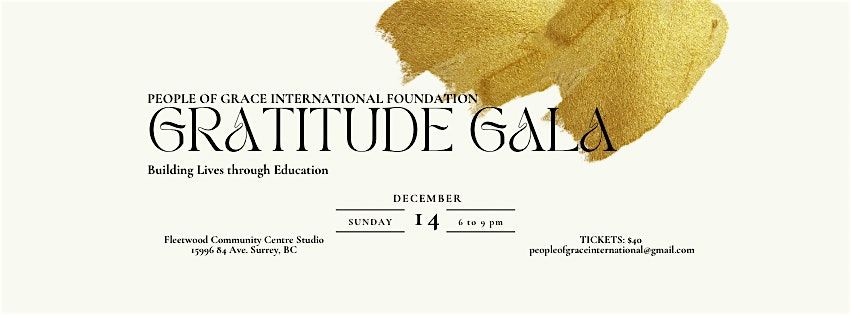 Gratitude Gala