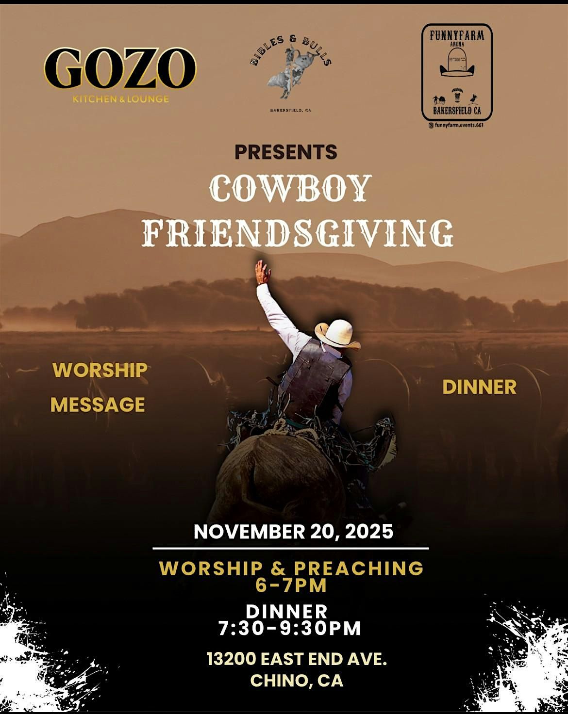 Cowboy Friendsgiving