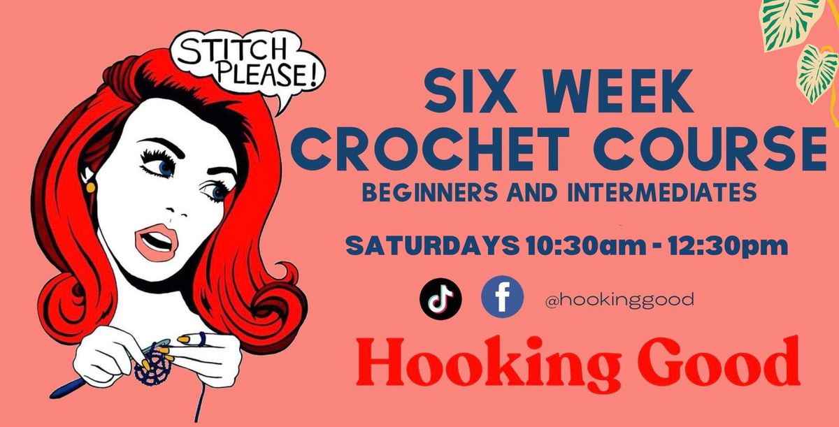 Six Week Flexi Crochet Course - SATURDAYS - Beginners & Intermediates