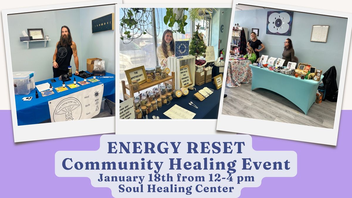 Energy Reset: Community Healing Event