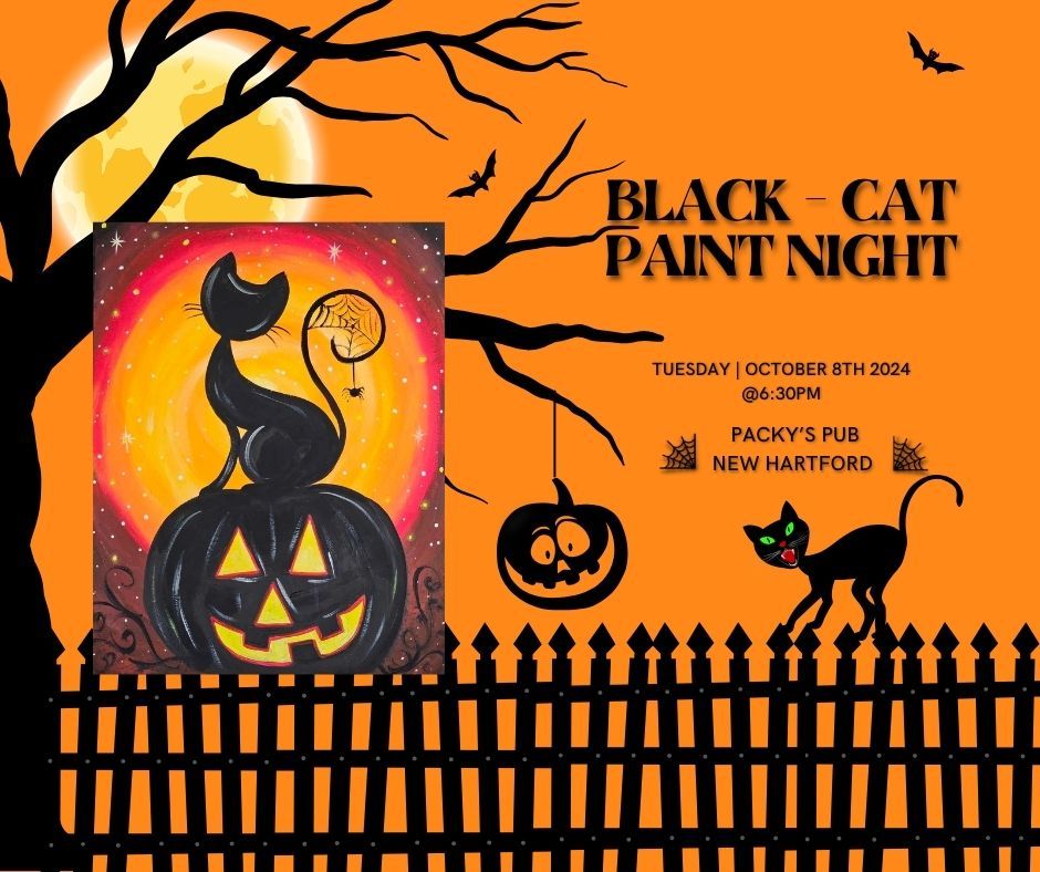 Black-Cat Paint night