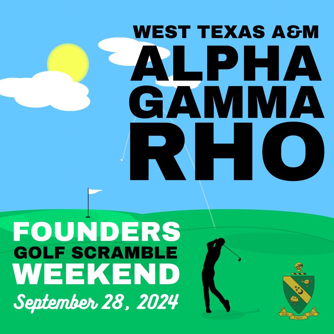 WT AGR Founders Weekend Golf Scramble 