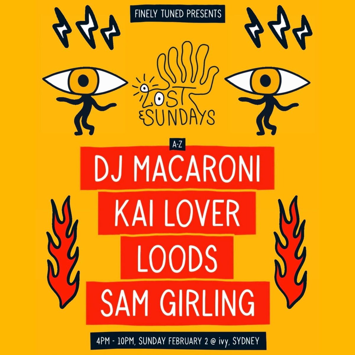 Lost Sundays ~ February 2 w. Sam Girling + Loods