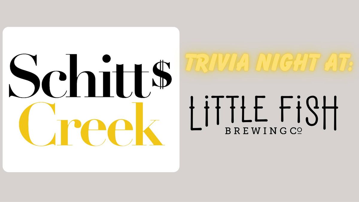 Schitt's Creek Trivia Night