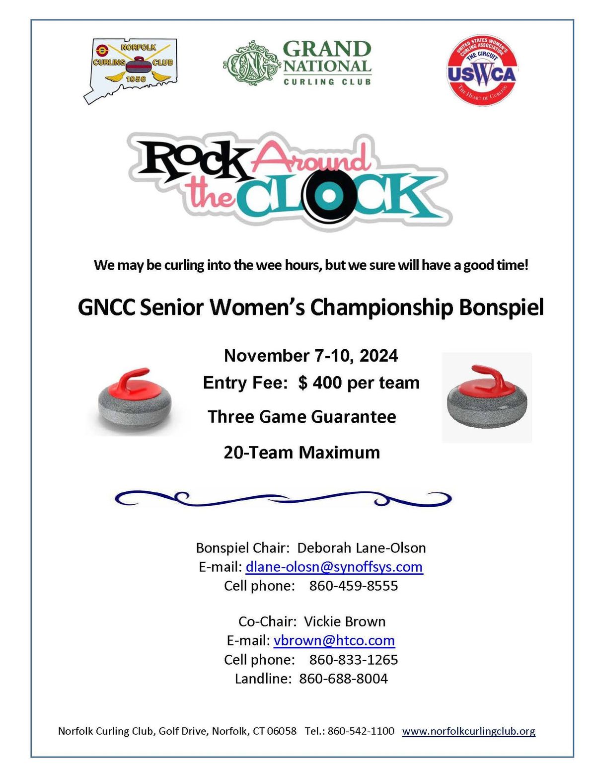 GNCC Senior Women's Championship Bonspiel