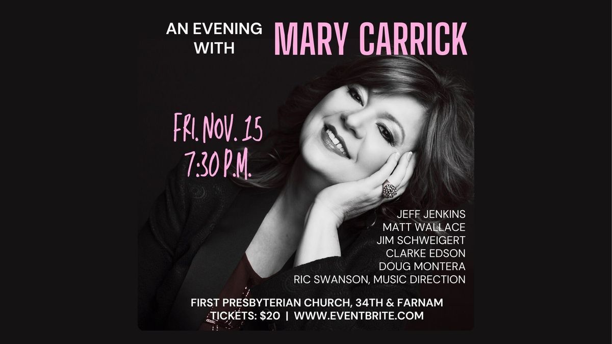 An Evening with Mary Carrick