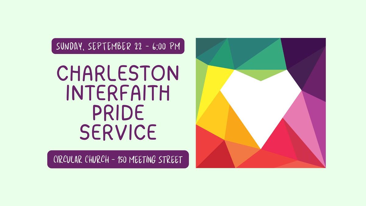 Charleston Interfaith Pride Service at Circular Church