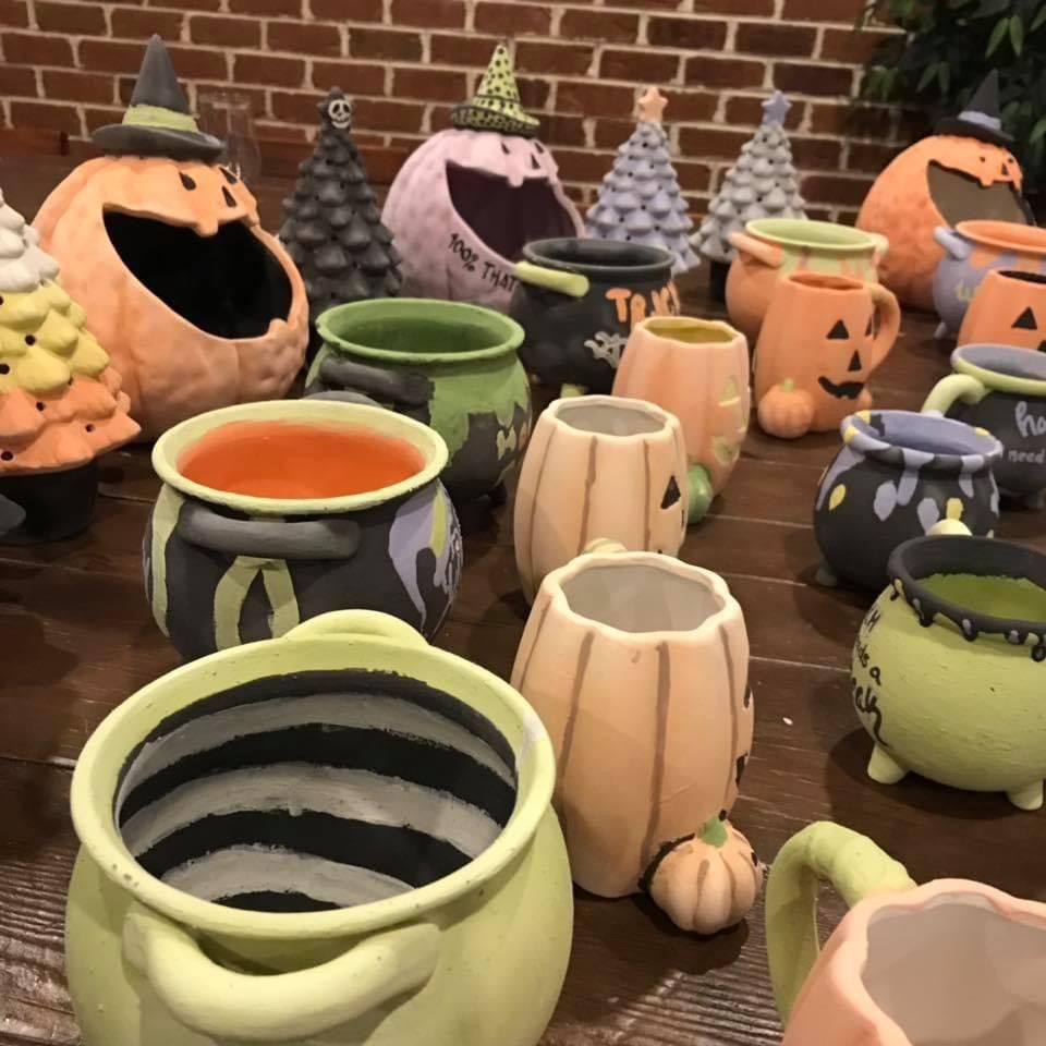 Spooky Pottery Painting #3 at New Realm Brewing