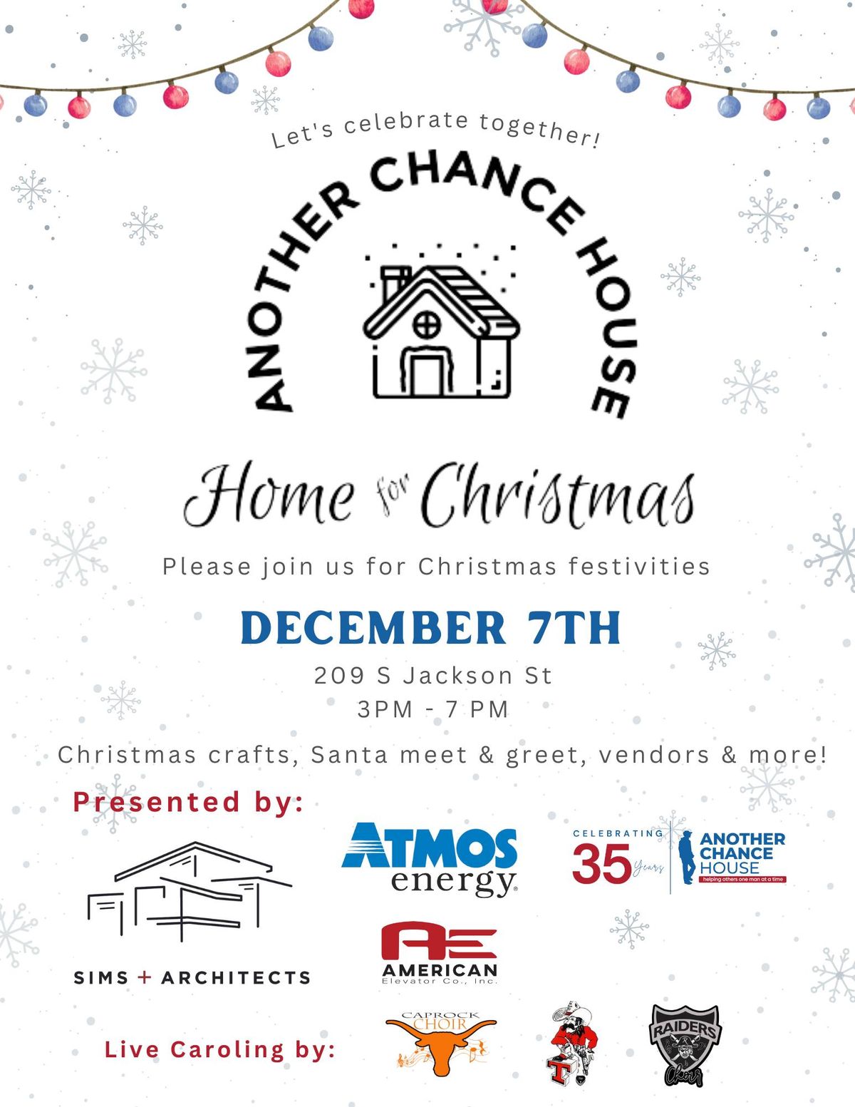 Home For Christmas - Another Chance House