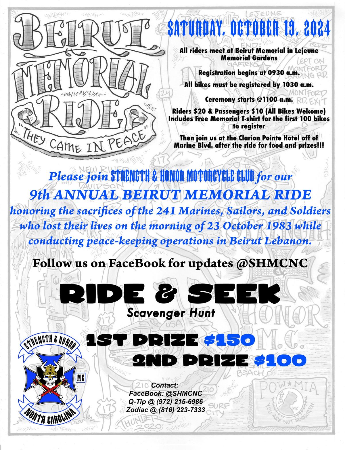 9th Annual Beirut Memorial Ride