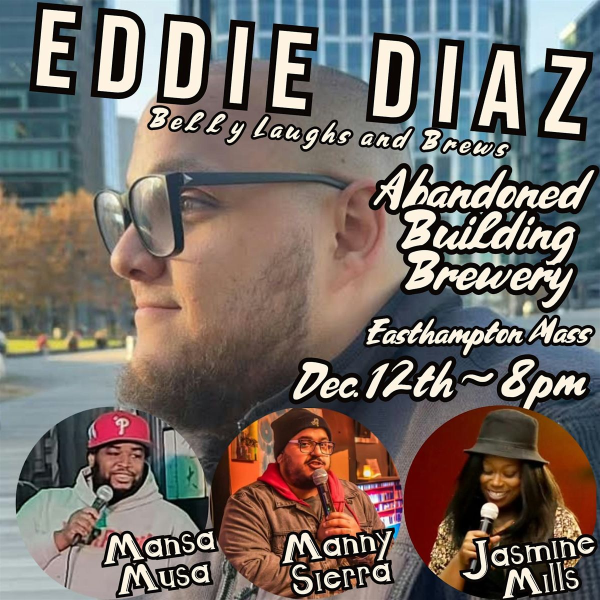 BELLIE LAUGHS AND BREWS