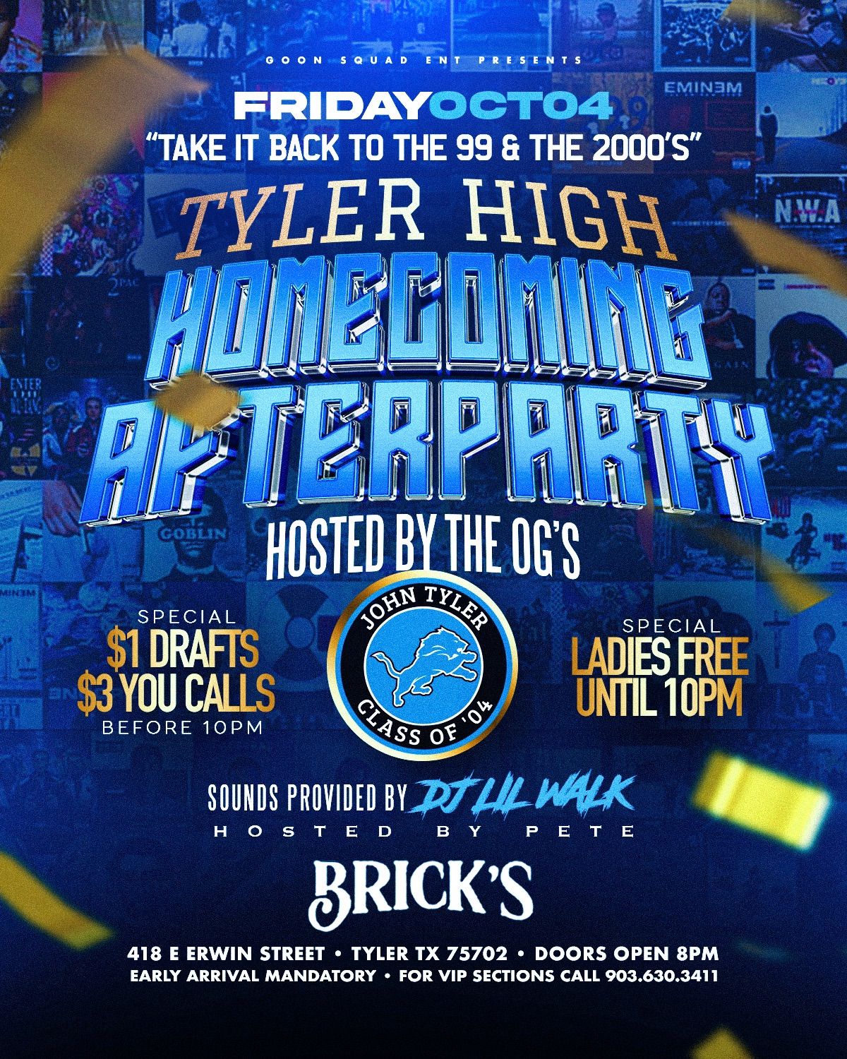 \u201899-2000\u2019s Throwback Party @ BRICKS