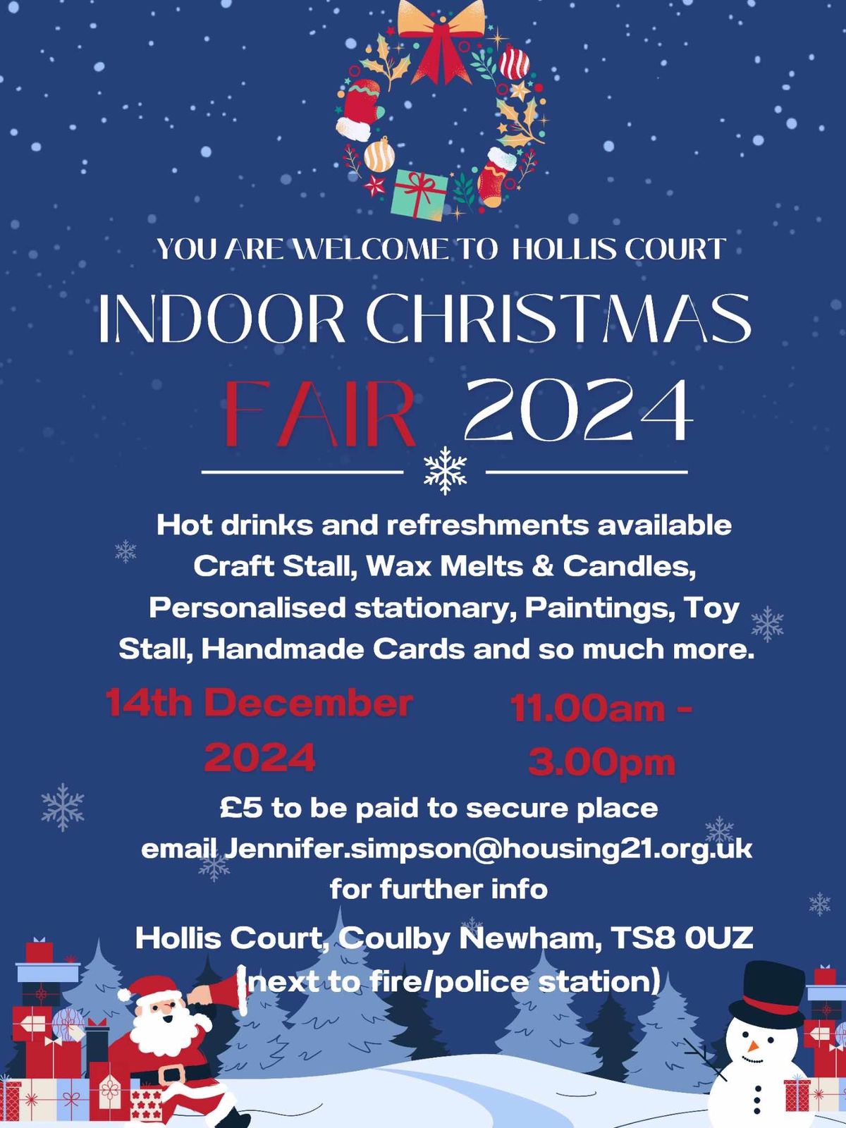 Hollis Court Indoor Christmas Fair