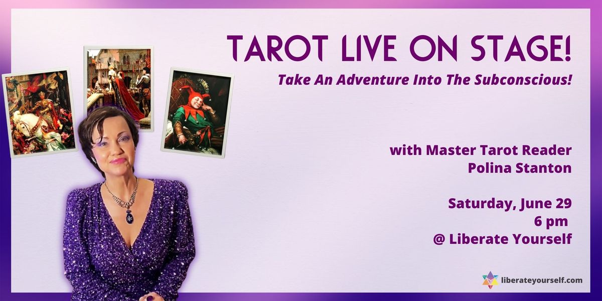 TAROT LIVE ON STAGE! Live Readings with Polina Stanton