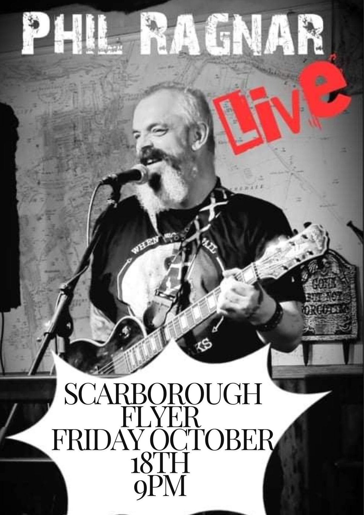 Live music from Phil Ragnar 