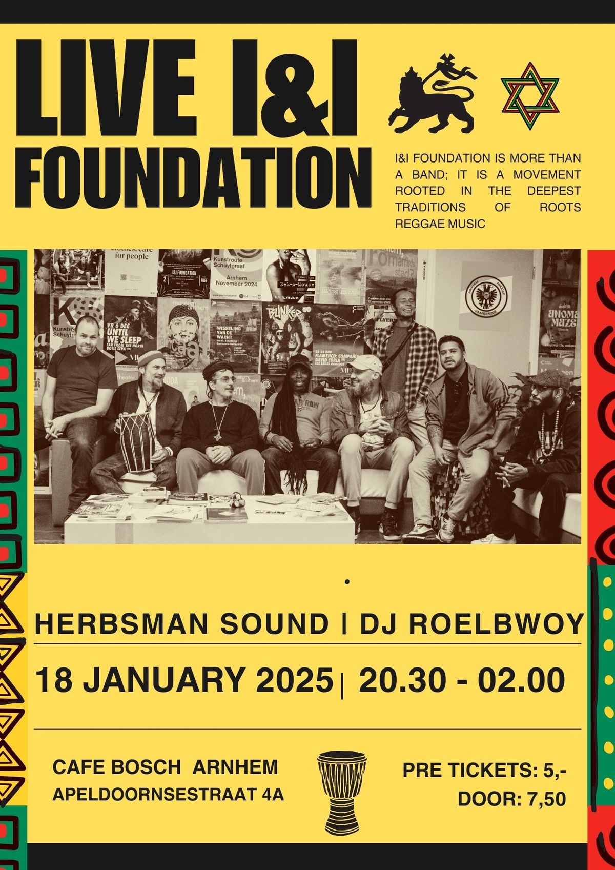 LIVE: I&I FOUNDATION | Roots reggae