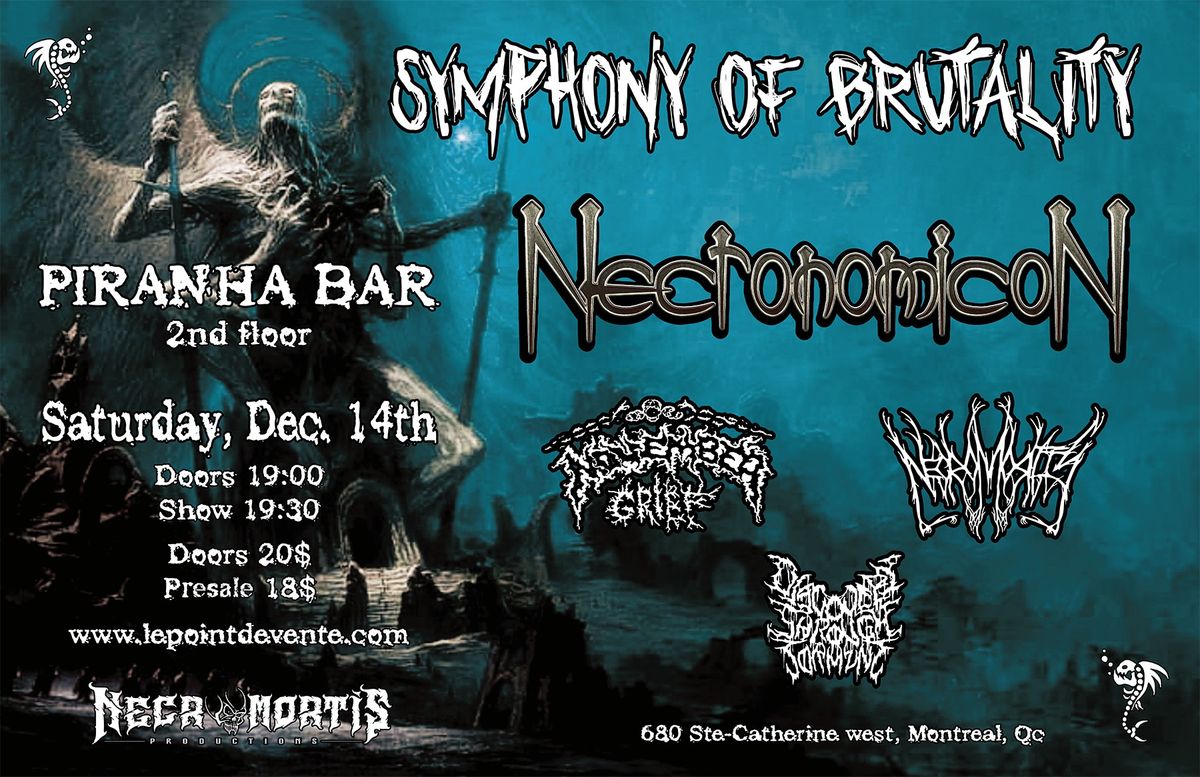 Symphony of Brutality ft. Necronomicon , Necromortis , November Grief and Discovery Through Torment