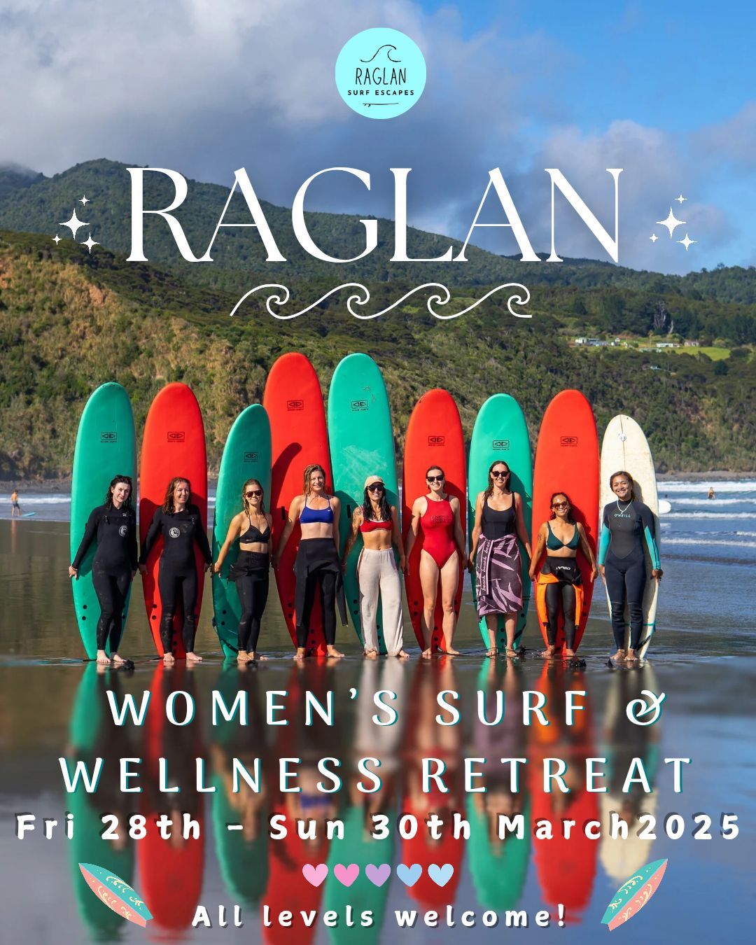 Raglan | Women's Surf & Wellness retreat