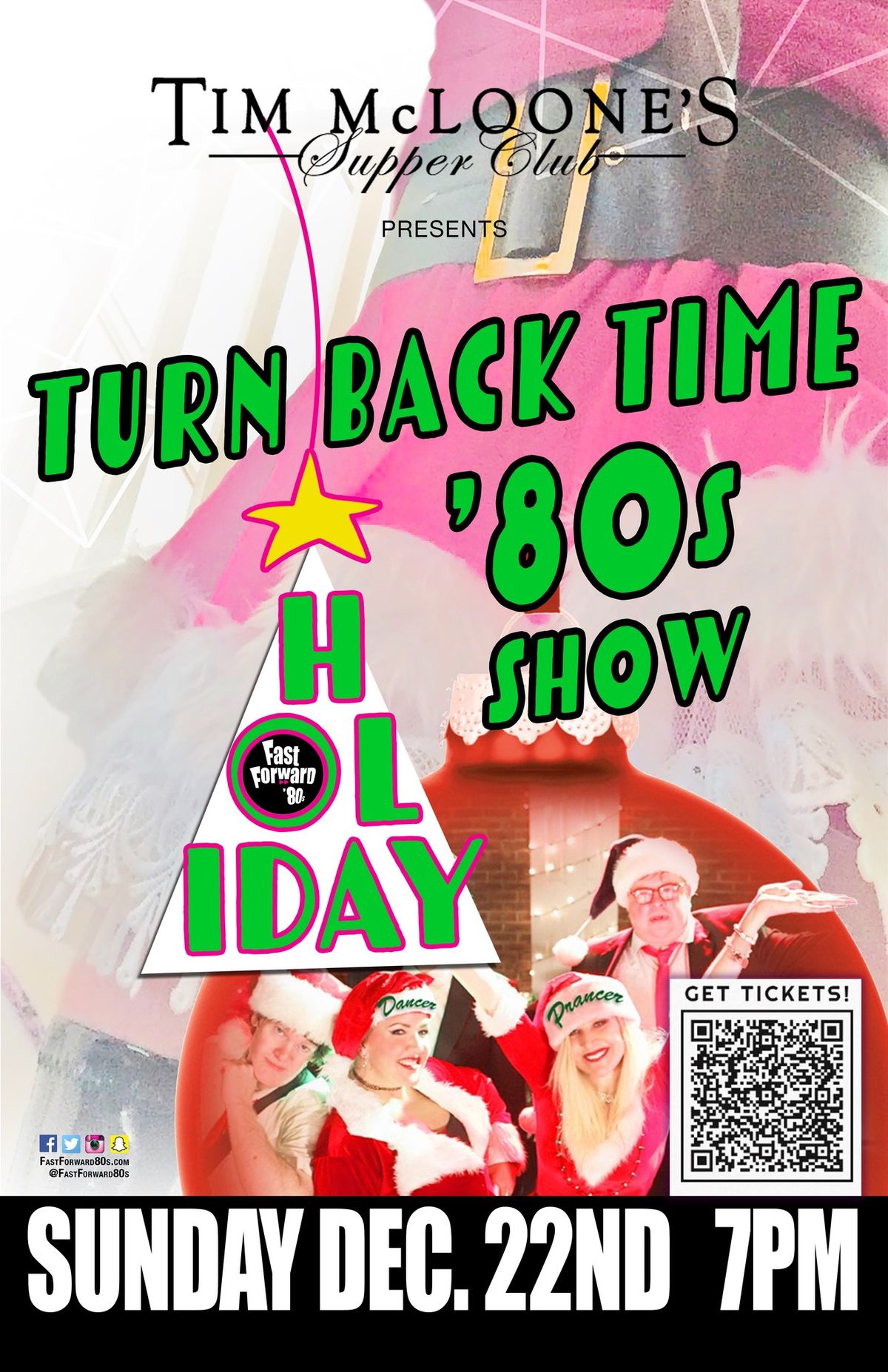 Turn Back Time Holiday 80s Show