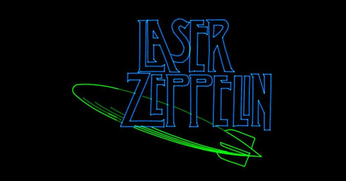 Late Night Laser Led Zeppelin