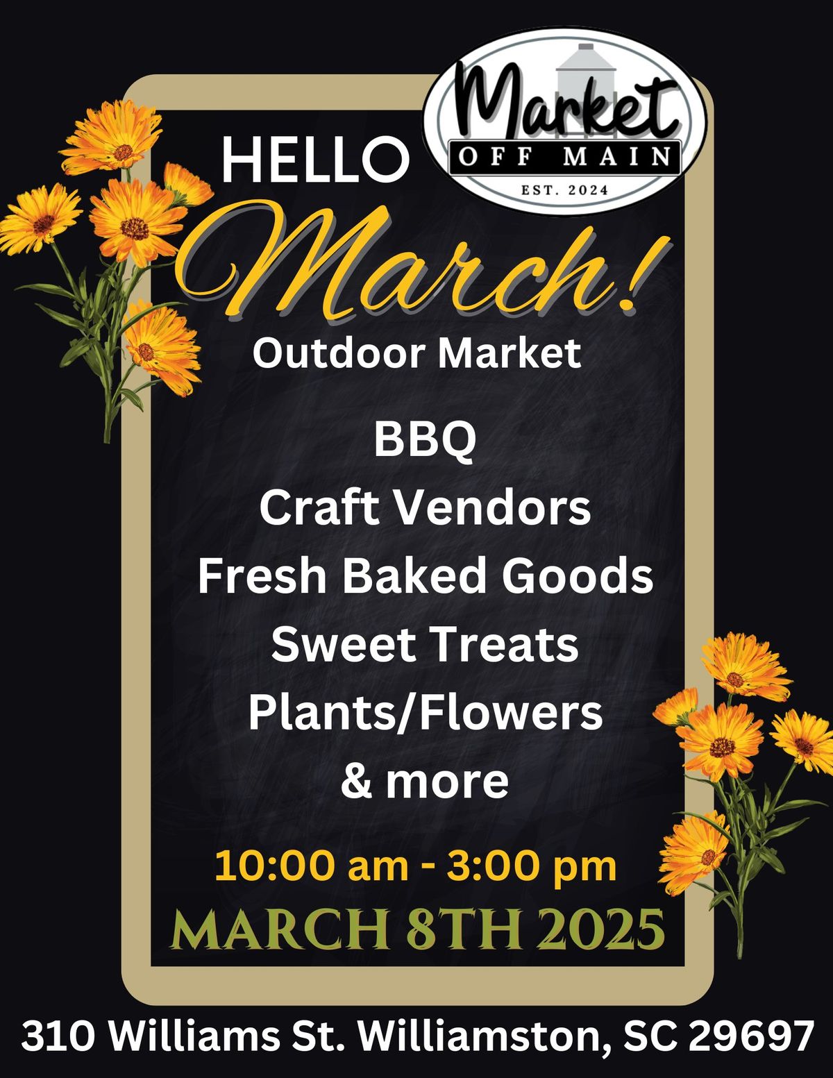 Market Off Main - Hello March! Market