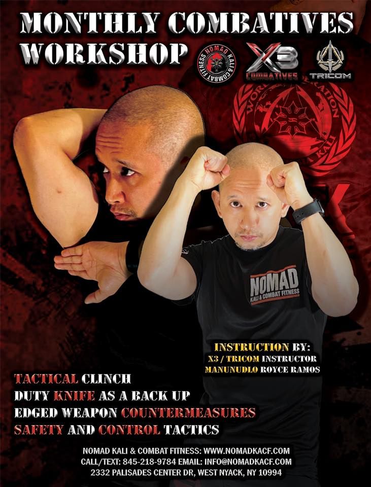 Monthly Combatives Workshop