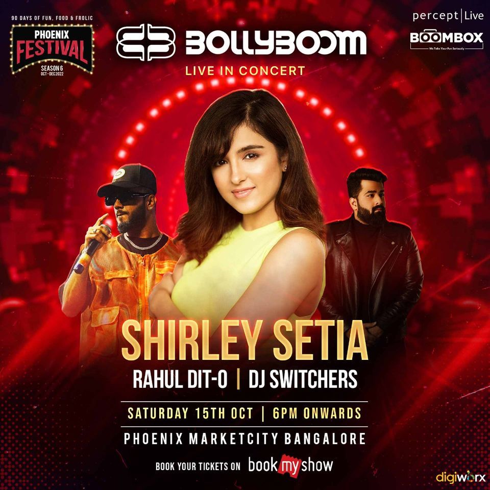 Shirley Setia Live In Concert on 15th October