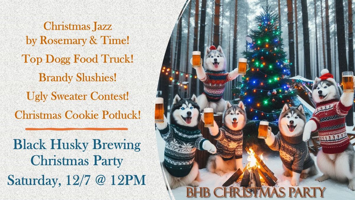 Black Husky Brewing Christmas Party