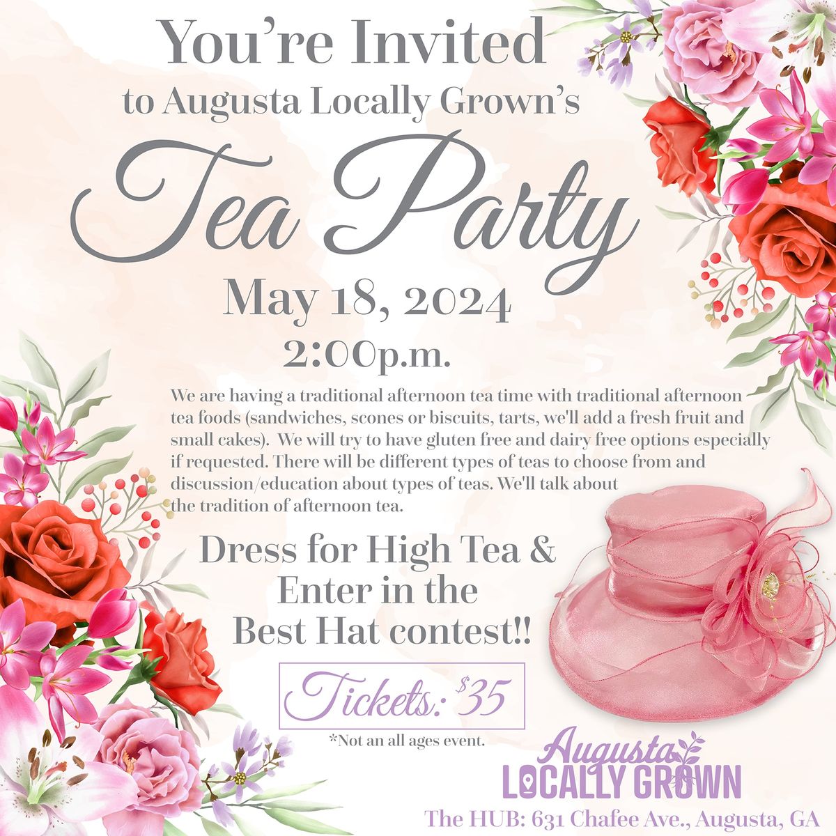 Afternoon Tea Party ?? | Augusta Locally Grown 